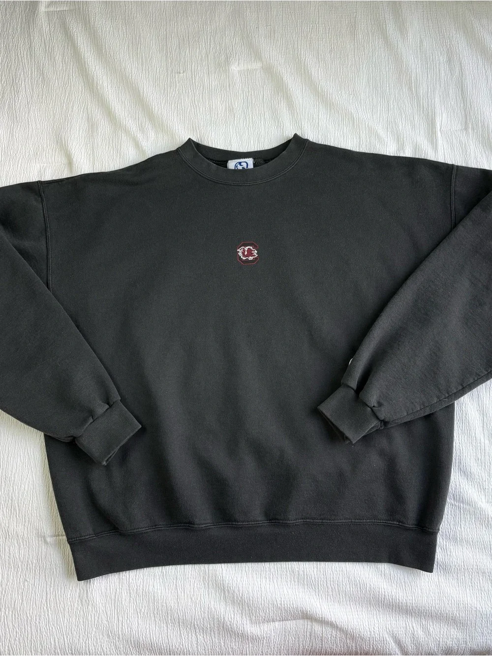South Carolina Gamecocks Black Crewneck Sweatshirt Mens Size XL Champion NCAA
